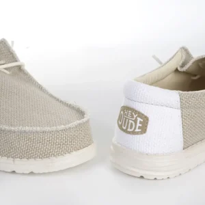 Calzaro Deportivas Casual | Zapatilla Cordones Casual 40003 Braided Beige Off White