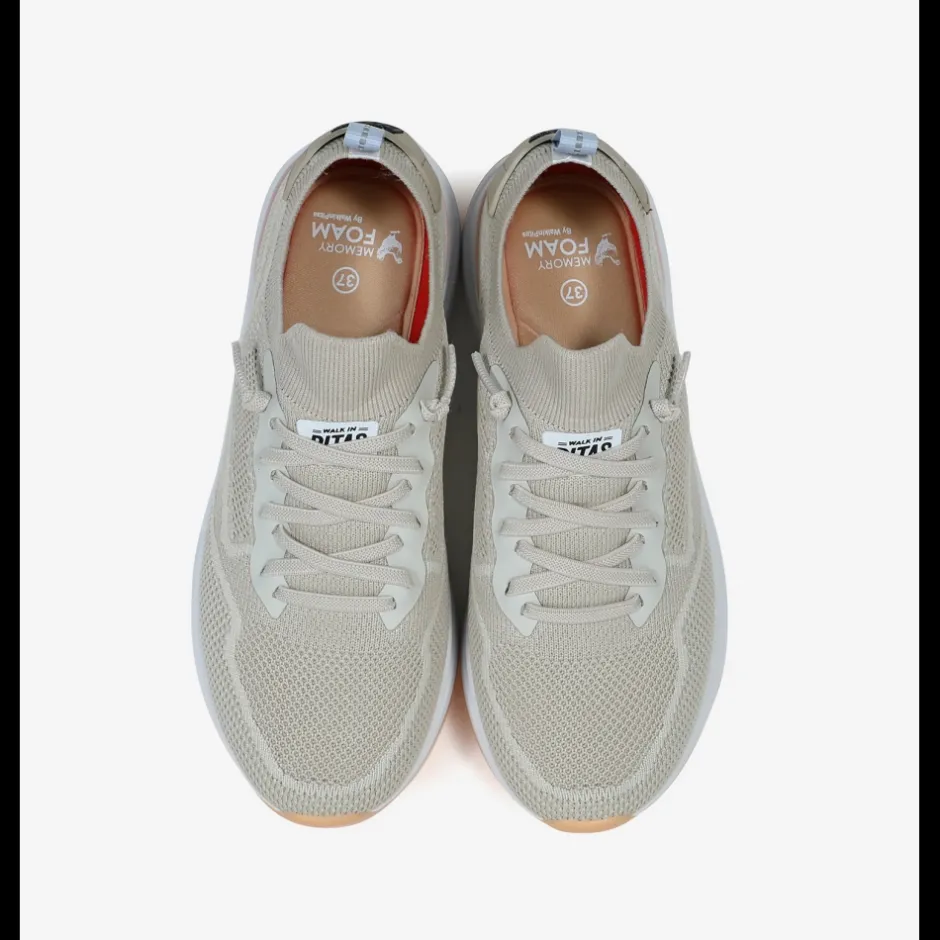 zapatillas_cue_mujer_beig_1.webp Calzaro Deportivas | Zapatillas Cue Mujer Beige