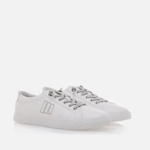 Calzaro Deportivas | Casual | Zapatillas Deportivas 60142 Aria Blanca y Plata.