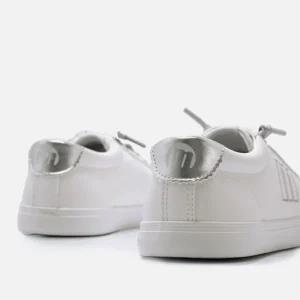 Calzaro Deportivas | Casual | Zapatillas Deportivas 60142 Aria Blanca y Plata.