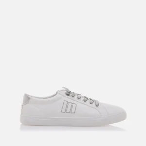Calzaro Deportivas | Casual | Zapatillas Deportivas 60142 Aria Blanca y Plata.