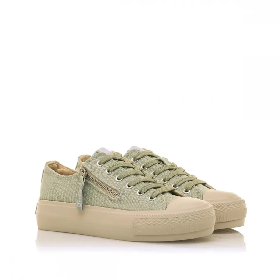 zapatillas_deportivas__bi_2-3.webp Calzaro Deportivas | Casual | Zapatillas Deportivas 60418 Bigger Verde Claro Lona.