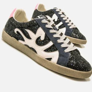 Calzaro Deportivas | Casual | Zapatillas Deportivas 60572 Bowie Azul Glitter.