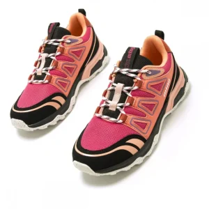 Calzaro Deportivas | Casual | Zapatillas Deportivas 60451 Cyclone Fucsia, Negro y Naranja.