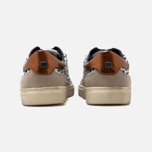 Calzaro Deportivas | Casual | Zapatillas Deportivas 60406 Susan Hielo y Negro Animal Print.