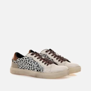 Calzaro Deportivas | Casual | Zapatillas Deportivas 60406 Susan Hielo y Negro Animal Print.