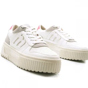 Calzaro Deportivas | Casual | Zapatillas Deportivas 60413 Tower Blanco y Rosa.