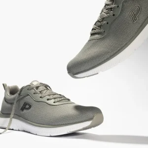 Calzaro Zapatos Con Cordones | Deportivas Casual | Zapatillas Deportivas Hombre Combinada 1200 Gris Dynamic Foam