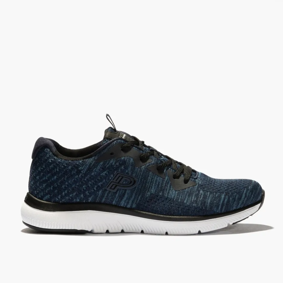 zapatillas_deportivas_hom_2.webp Calzaro Zapatos Con Cordones | Deportivas Casual | Zapatillas Deportivas Hombre Combinadas Dynamic Foam Pitillos 1540 Azul Marino