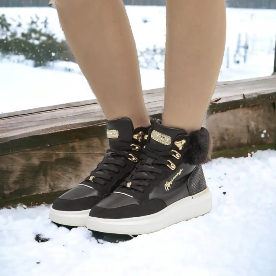zapatillas_deportivas_muj_0-1.webp Calzaro Botas De Pelo | Zapatillas Deportivas Mujer 63358 Varese Negra