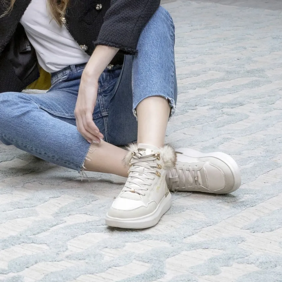 zapatillas_deportivas_muj_1.webp Calzaro Botas De Pelo | Zapatillas Deportivas Mujer 63358 Varese Beige
