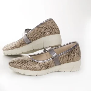 Calzaro Confort | Zapatillas Lycra Mujer 261 Marrón