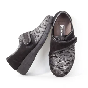 Calzaro Confort | Zapatillas Lycra Mujer 287 Negro