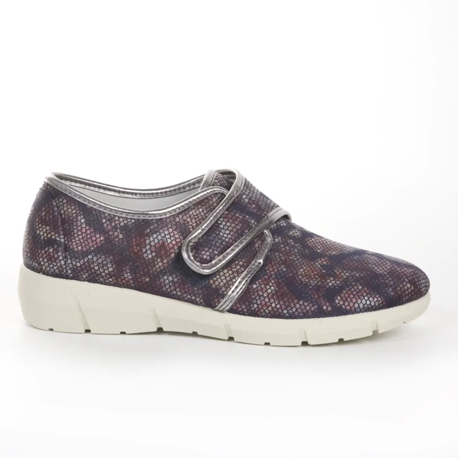 zapatillas_lycra_mujer__v_1.webp Calzaro Confort | Zapatillas Lycra Mujer 281 Velcro Azulados