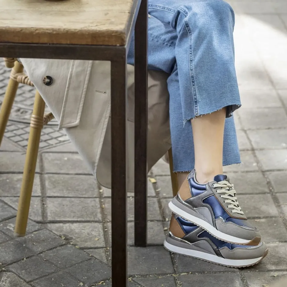 zapatillas_sneakers_mujer_0-2.webp Calzaro Deportivas | Zapatillas Sneakers Mujer 63331 Narita Gris Azul