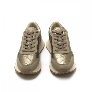 Calzaro Deportivas | Zapatillas Sneakers Mujer 60277 Joggo Golden Taupe Marrón