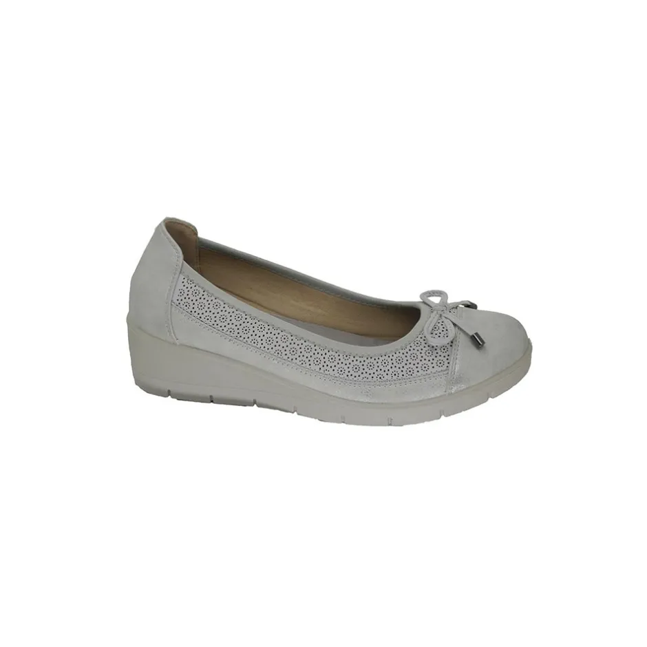 zapato_bailarina__plata_0.webp Calzaro Mocasines | Zapato Bailarina 19012 Plata