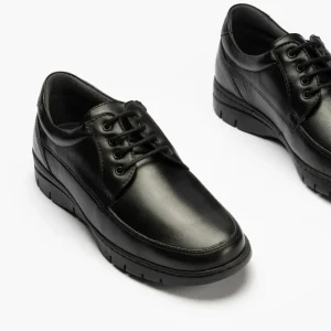 Calzaro Zapatos Con Cordones | Zapato Blucher Hombre 110 en Piel Napa Lisa Negra