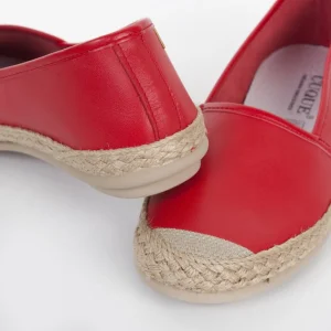 Calzaro Mocasines | Zapato Camping Sport 1946 Napa Rojo