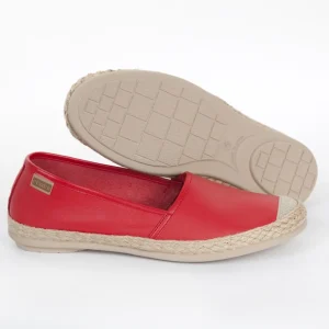Calzaro Mocasines | Zapato Camping Sport 1946 Napa Rojo