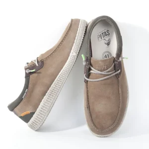 Calzaro Zapatos Con Cordones | Deportivas Casual | Zapato Casual  Pau WP150 Water Proof Serraje Kaki