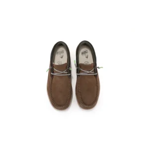 Calzaro Zapatos Con Cordones | Deportivas Casual | Zapato Casual  Pau WP150 Water Proof Serraje Marrón