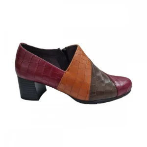 Calzaro Zapatos De Tac贸n | Zapato combinado 1043 tricolor