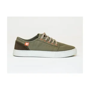 Calzaro Deportivas Casual | Zapato Cordón Casual Corfu Suede Kaki