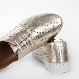 Calzaro Zapatos Con Cordones | Zapato Cordón Sport 216 en Napa Oro