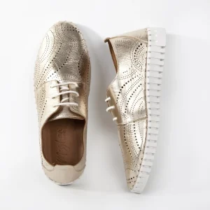 Calzaro Zapatos Con Cordones | Zapato Cordón Sport 216 en Napa Oro