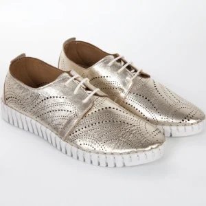Calzaro Zapatos Con Cordones | Zapato Cordón Sport 216 en Napa Oro