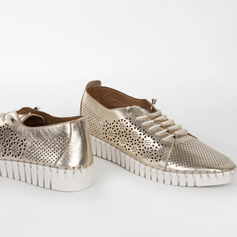 zapato_cordn_sport__en_or_7.webp Calzaro Zapatos Con Cordones | Zapato Cordón Sport 215 en Oro