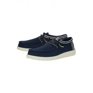 Calzaro Deportivas Casual | Zapato Cordones Casual 40715 Azul Letterman