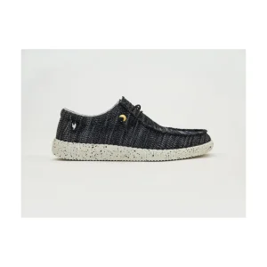 Calzaro Deportivas Casual | Zapato Cordones Casual 150 WLK  Negro en Punto