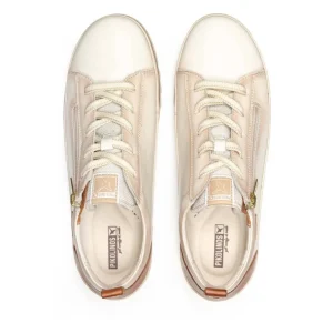 Calzaro Deportivas | Casual | Zapato Deportivo con Cordones para Mujer Vigo 6979 Nata.