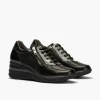 Calzaro Deportivas | Confort | Zapato Deportivo con Cremallera para mujer 5460 color Negro