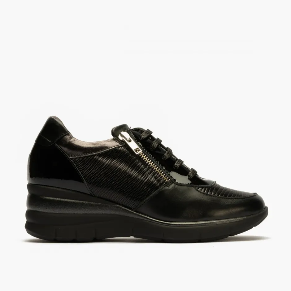 zapato_deportivo_con_crem_4-1.webp Calzaro Deportivas | Confort | Zapato Deportivo con Cremallera para mujer 5460 color Negro