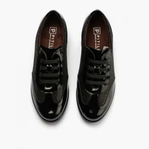 Calzaro Confort | Zapato Deportivo Elásticos de Mujer 10022 Color Negro.