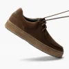 Calzaro Zapatos Con Cordones | Zapato Deportivo Gualavi Hombre 4731 Combinado en Marrón Nobuck