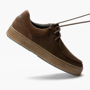 Calzaro Zapatos Con Cordones | Zapato Deportivo Gualavi Hombre 4731 Combinado en Marrón Nobuck