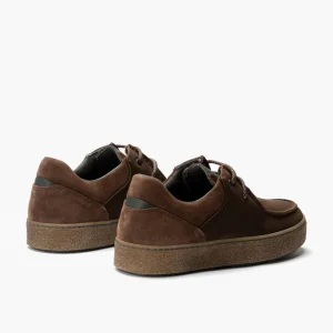 Calzaro Zapatos Con Cordones | Zapato Deportivo Gualavi Hombre 4731 Combinado en Marrón Nobuck
