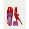 Calzaro Zapatos De Tac贸n | Zapato Destalonado 243318 Rojo.