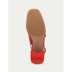 Calzaro Zapatos De Tac贸n | Zapato Destalonado 243318 Rojo.