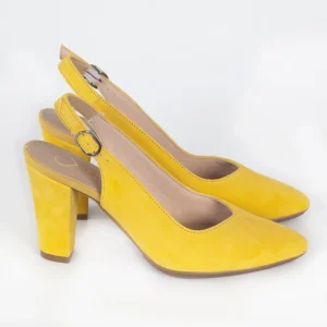 Calzaro Zapatos De Tac贸n | Zapato Glan mostaza