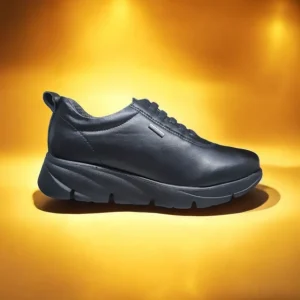 Calzaro Zapatos Con Cordones | Confort | Zapato Membrana Mujer 9010 Negro