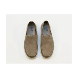 Calzaro Deportivas Casual | Zapato Mocasín Casual 150-S Canvas Beige
