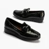 Calzaro Confort | Zapato Mocasín Mujer 2700 Coco Negro