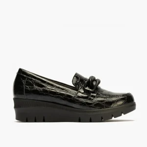 Calzaro Confort | Zapato Mocasín  Mujer 5341 Coco Negro