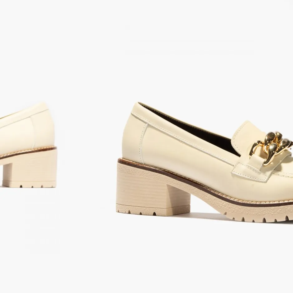 zapato_mocasn_tacn__crema_3.webp Calzaro Mocasines | Zapato Mocasín Tacón 2720 Crema Hielo