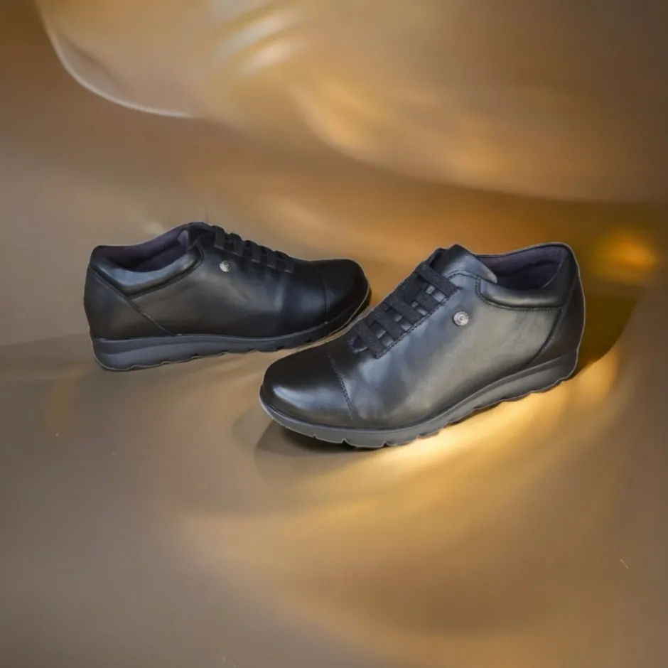 zapato_mujer__negro_6.webp Calzaro Zapatos Con Cordones | Confort | Zapato Mujer 1418 Negro